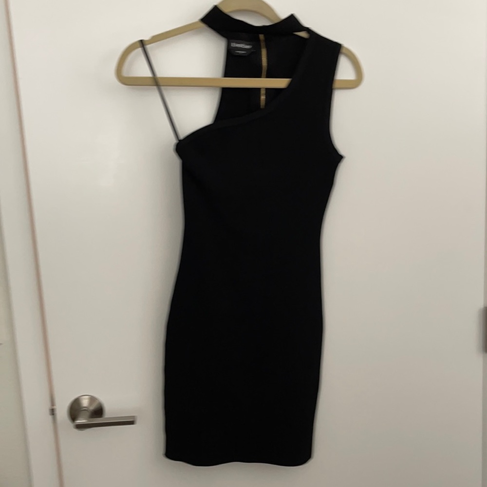 Black Bebe mini dress